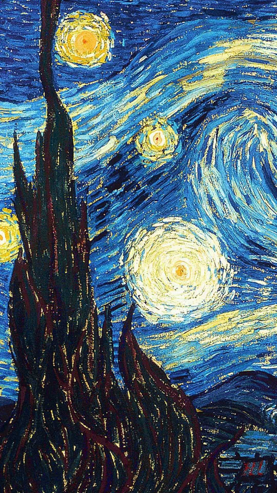 Detail Wallpaper Starry Night Nomer 4