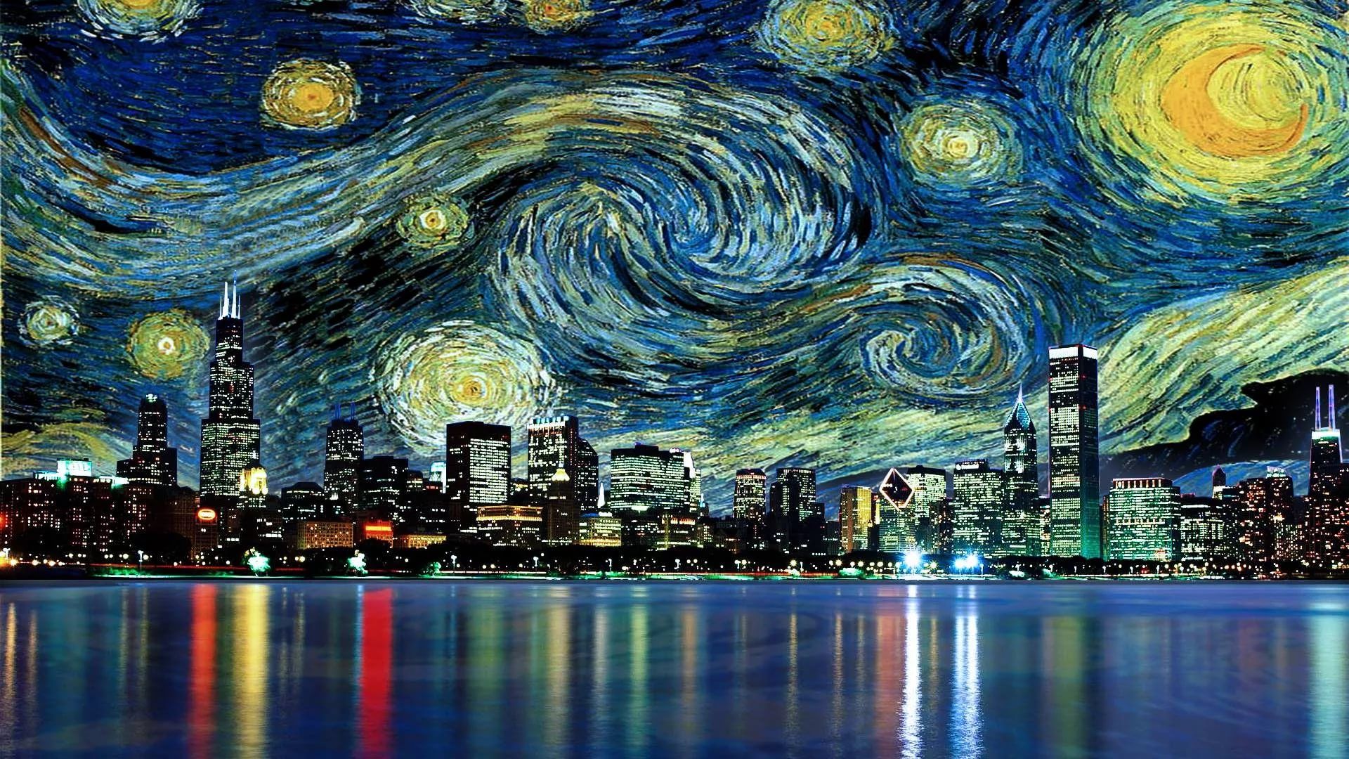 Detail Wallpaper Starry Night Nomer 7