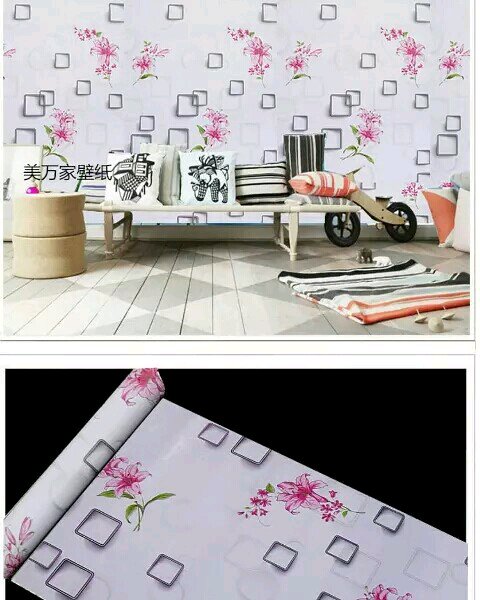 Detail Wallpaper Sticker Motif Bunga Nomer 18