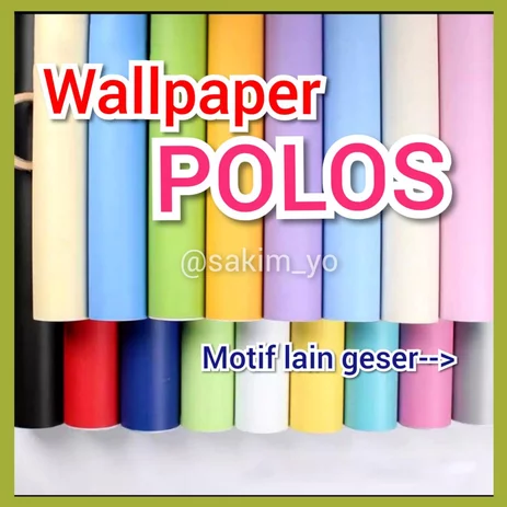 Detail Wallpaper Sticker Polos Nomer 44