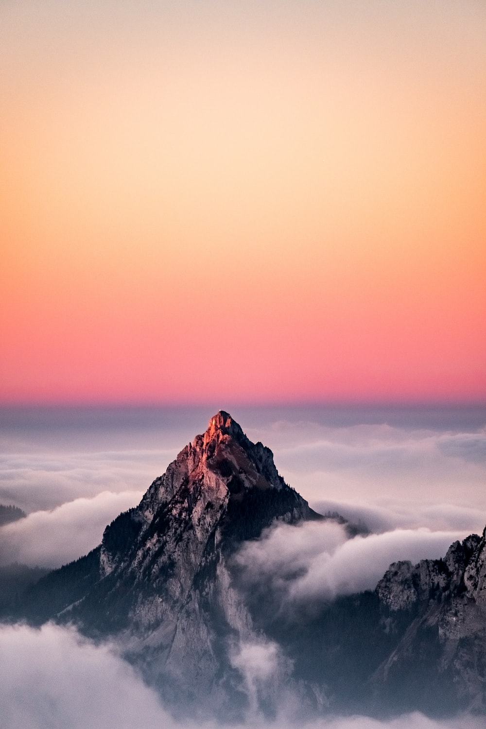 Detail Wallpaper Sunrise Mountain Nomer 25