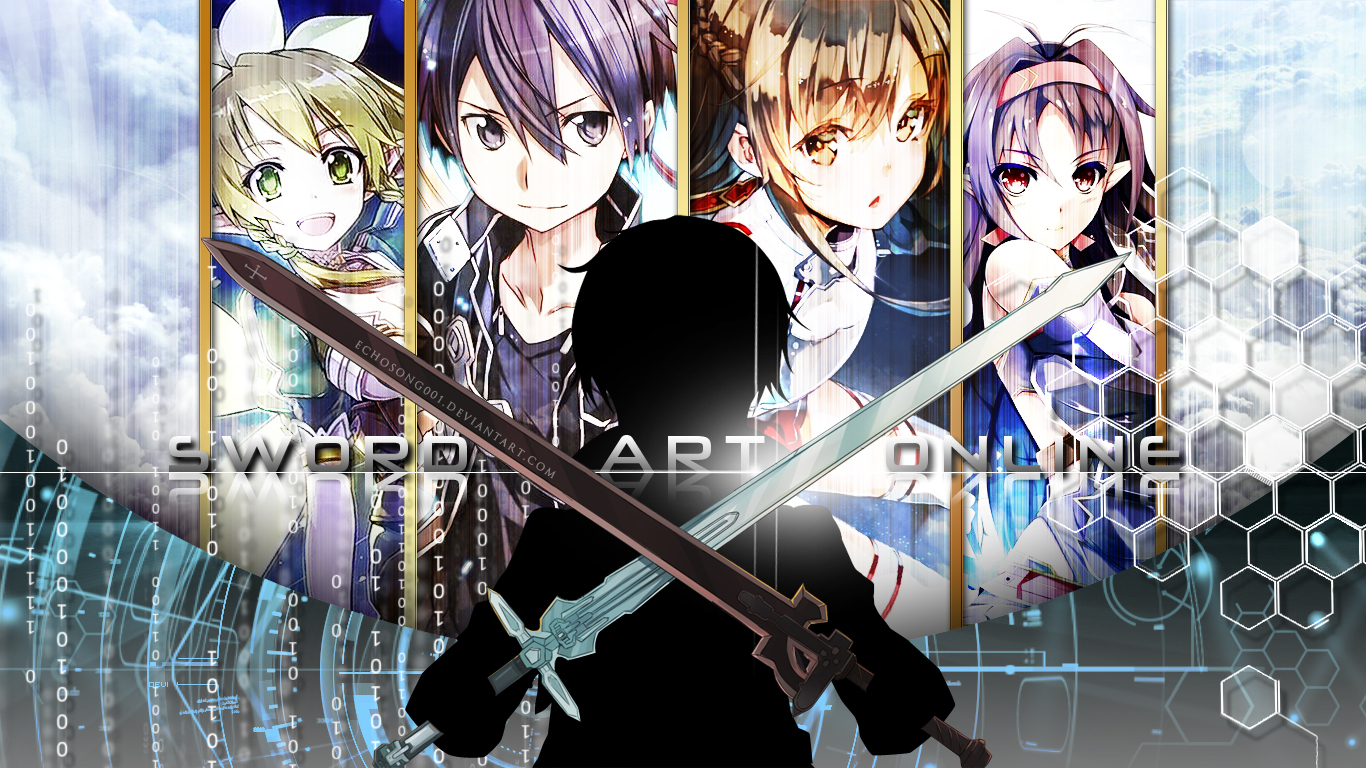 Detail Wallpaper Sword Art Online 1366x768 Nomer 9