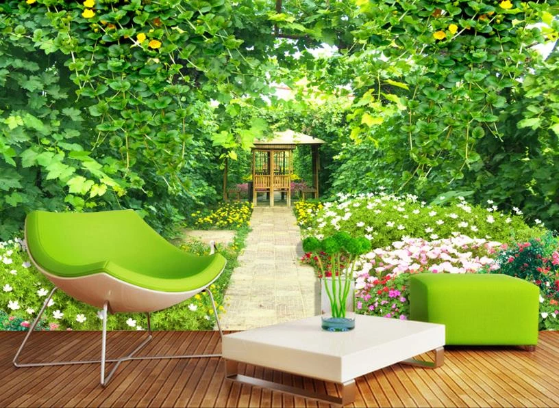 Detail Wallpaper Taman Bunga 3d Nomer 16