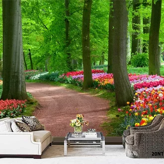 Detail Wallpaper Taman Bunga 3d Nomer 50