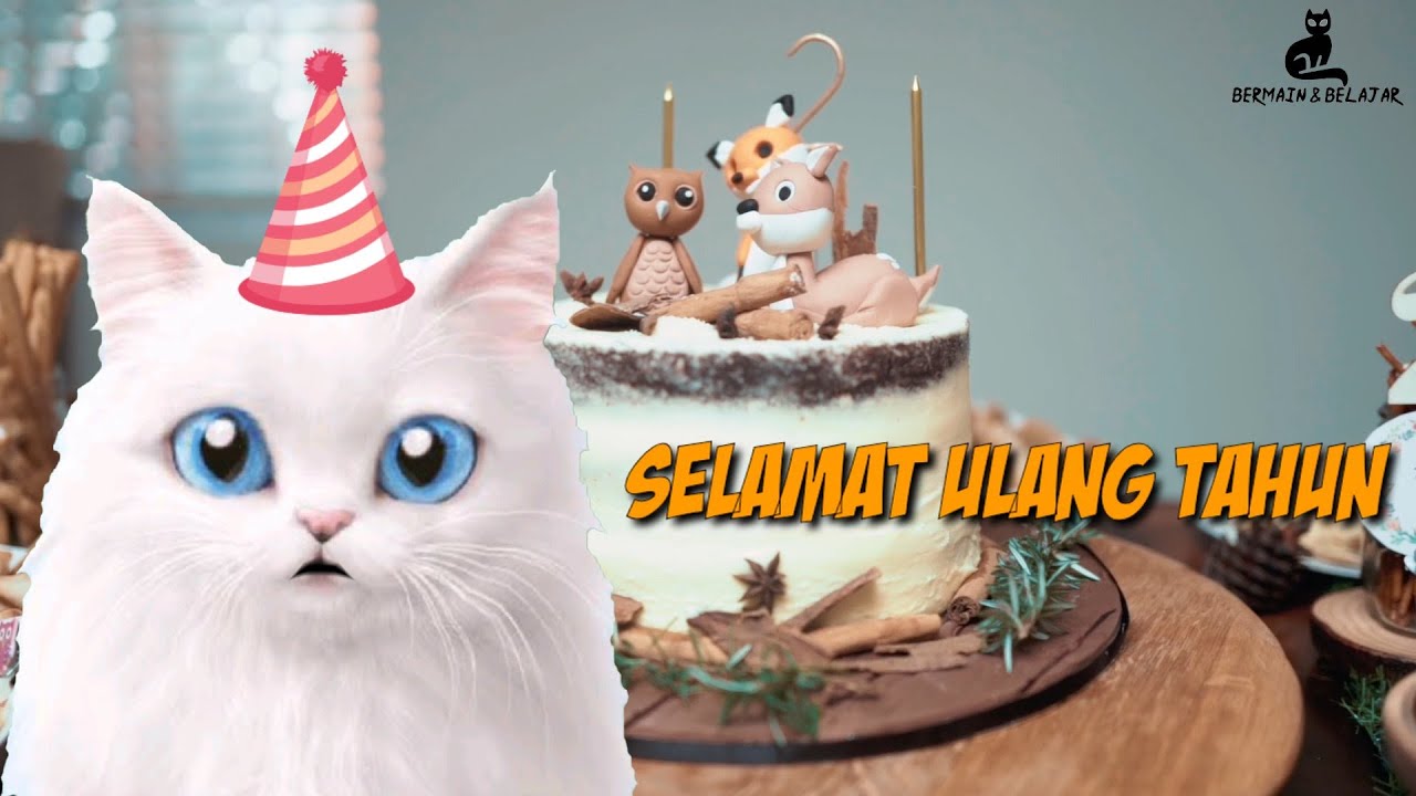 Detail Selamat Ulang Tahun Kucing Nomer 47