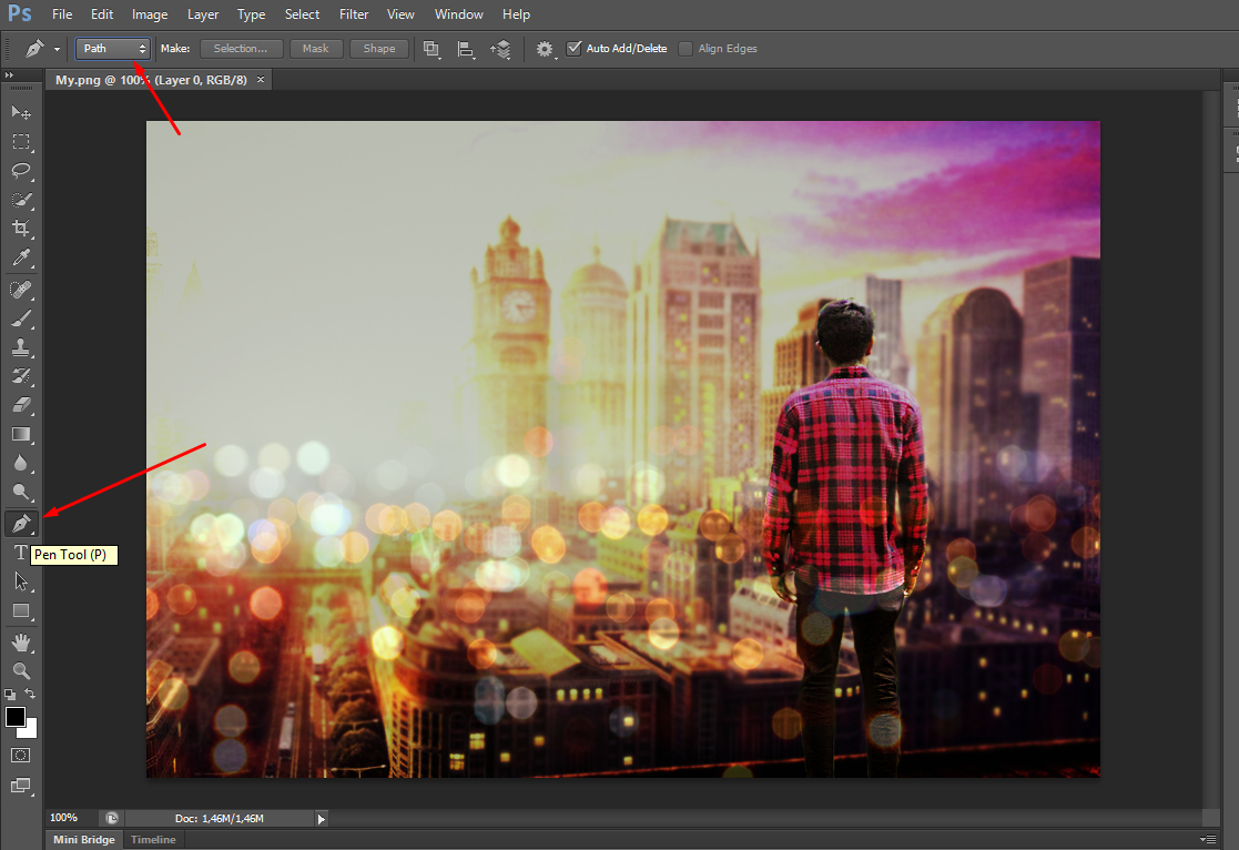 Detail Seleksi Gambar Dengan Pen Tool Di Photoshop Nomer 24