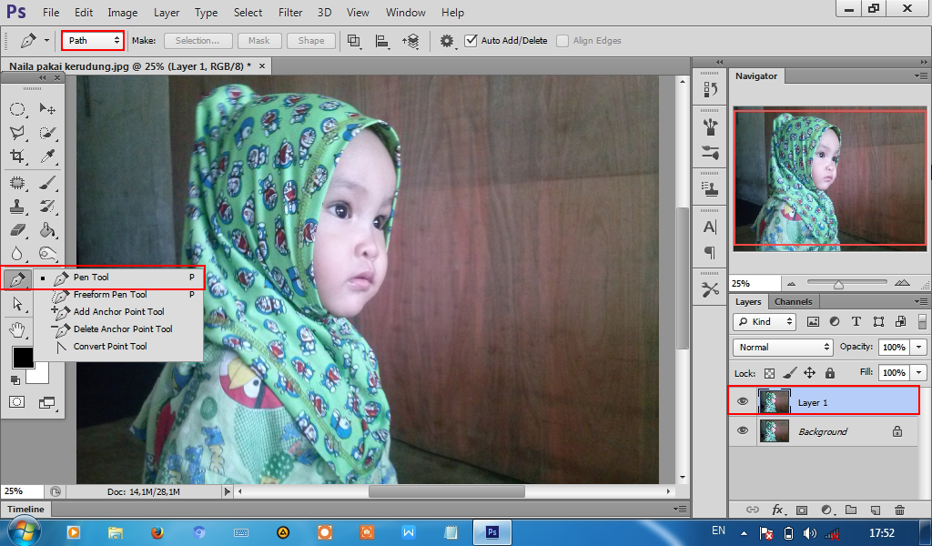 Detail Seleksi Gambar Dengan Pen Tool Di Photoshop Nomer 53