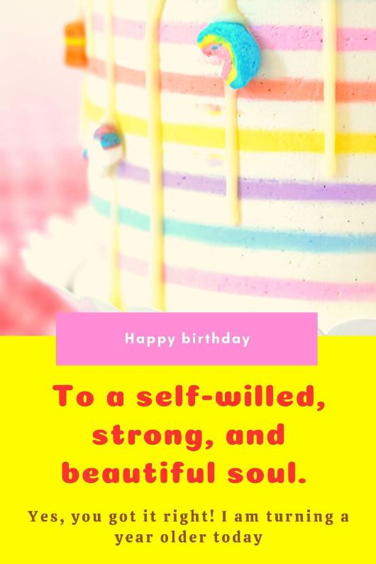 Detail Self Birthday Quotes Nomer 53