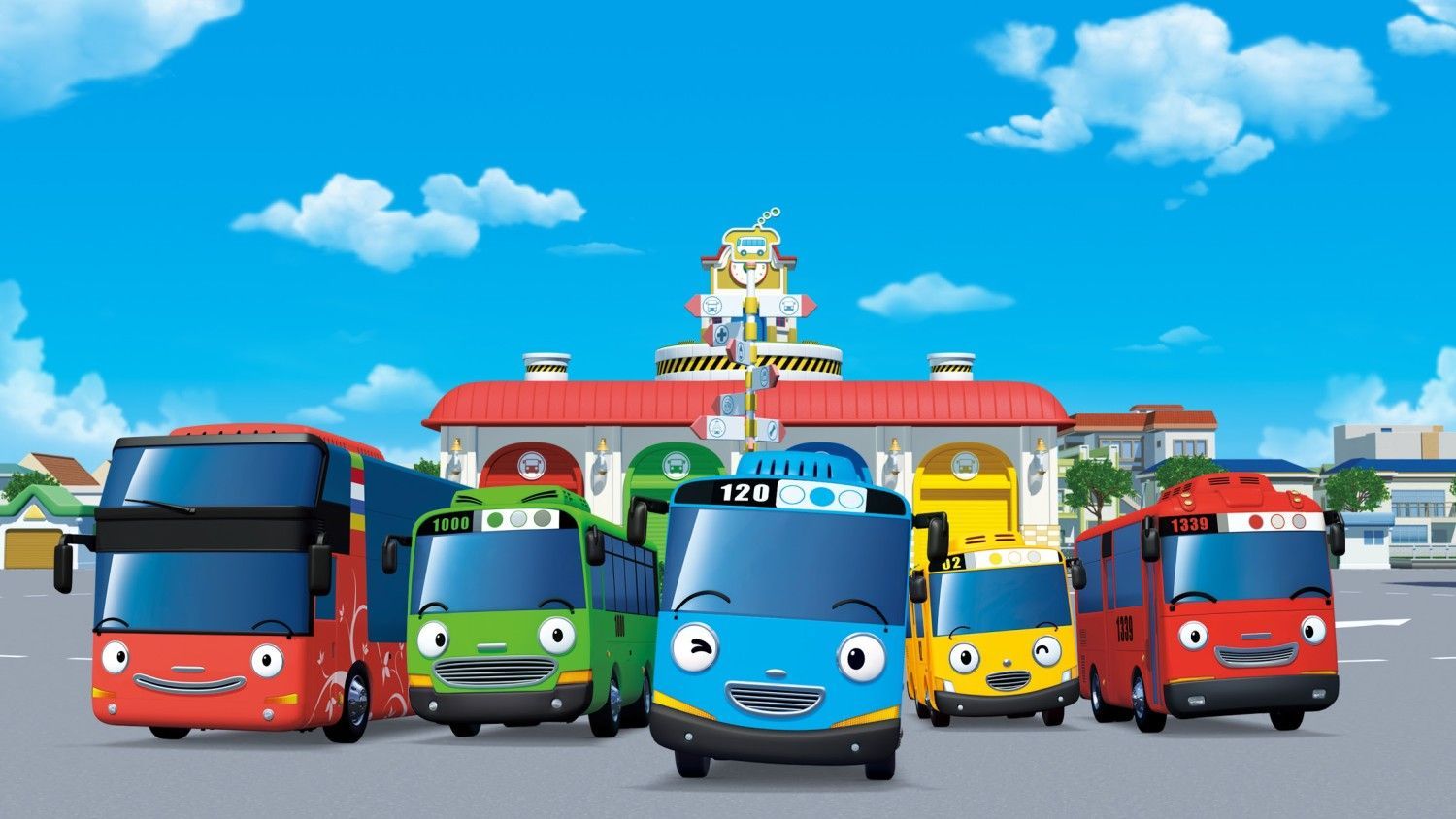 Wallpaper Tayo The Little Bus - KibrisPDR