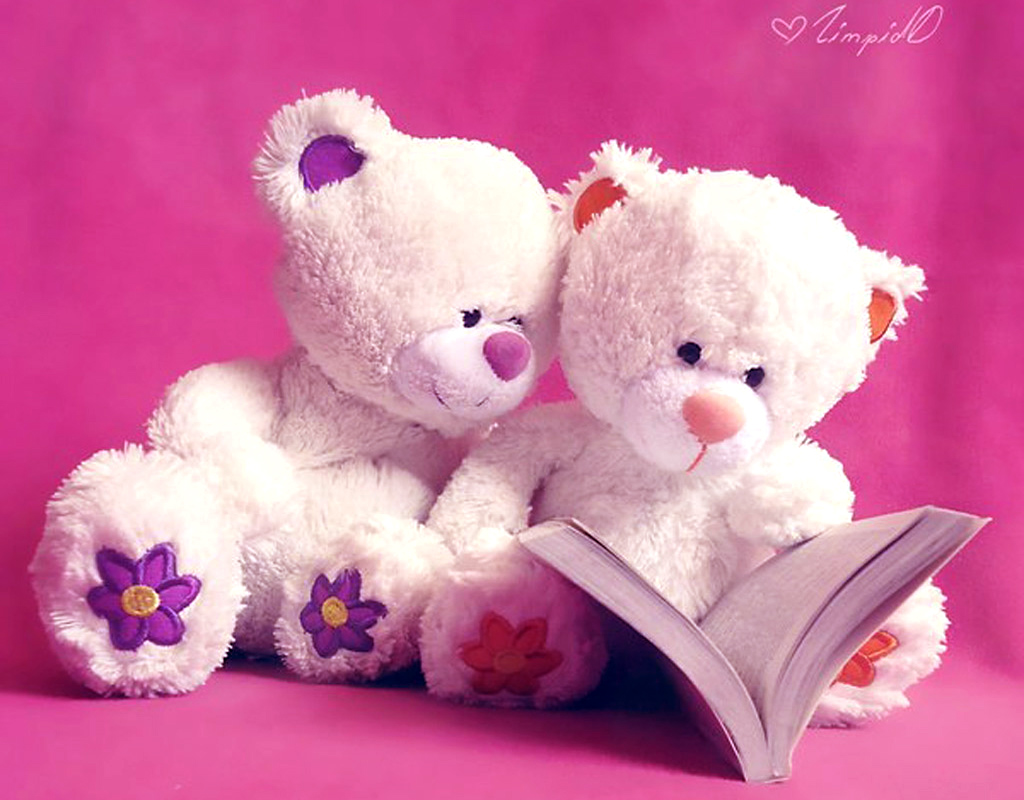 Detail Wallpaper Teddy Bear Love Nomer 3