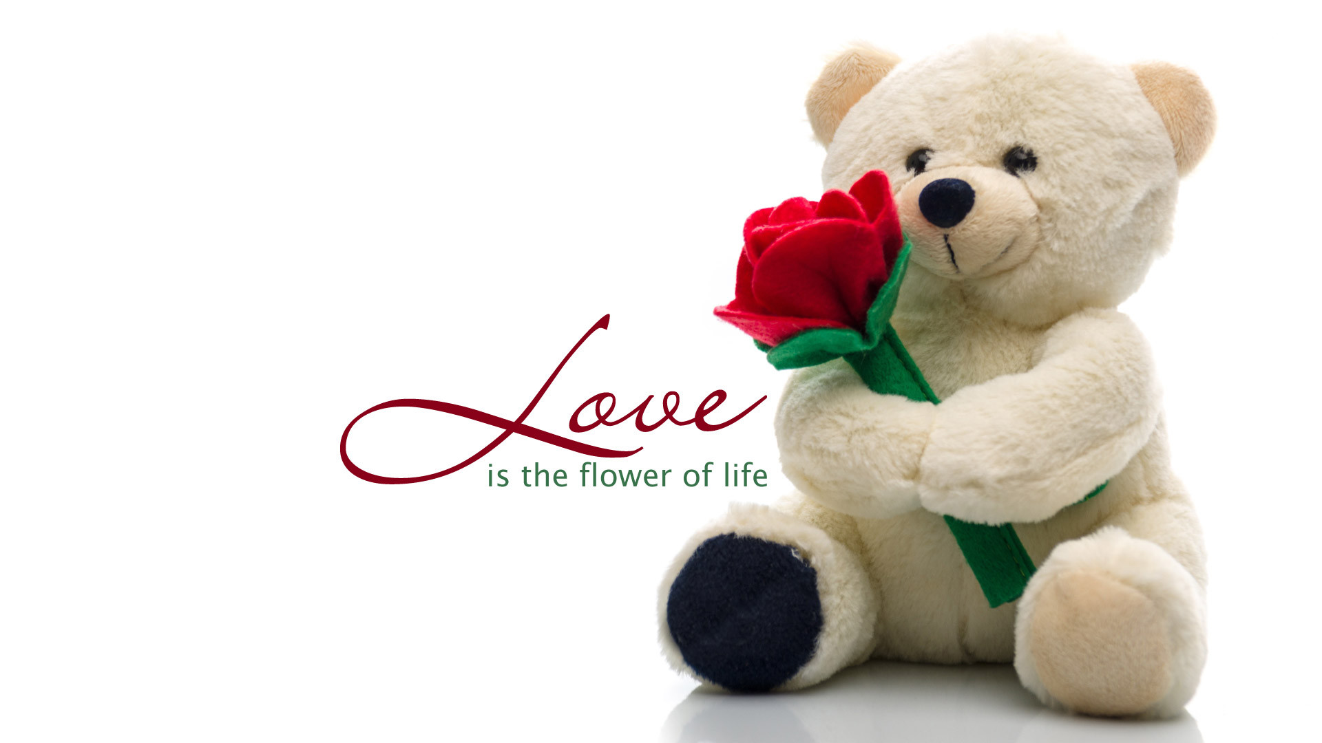 Detail Wallpaper Teddy Bear Love Nomer 32