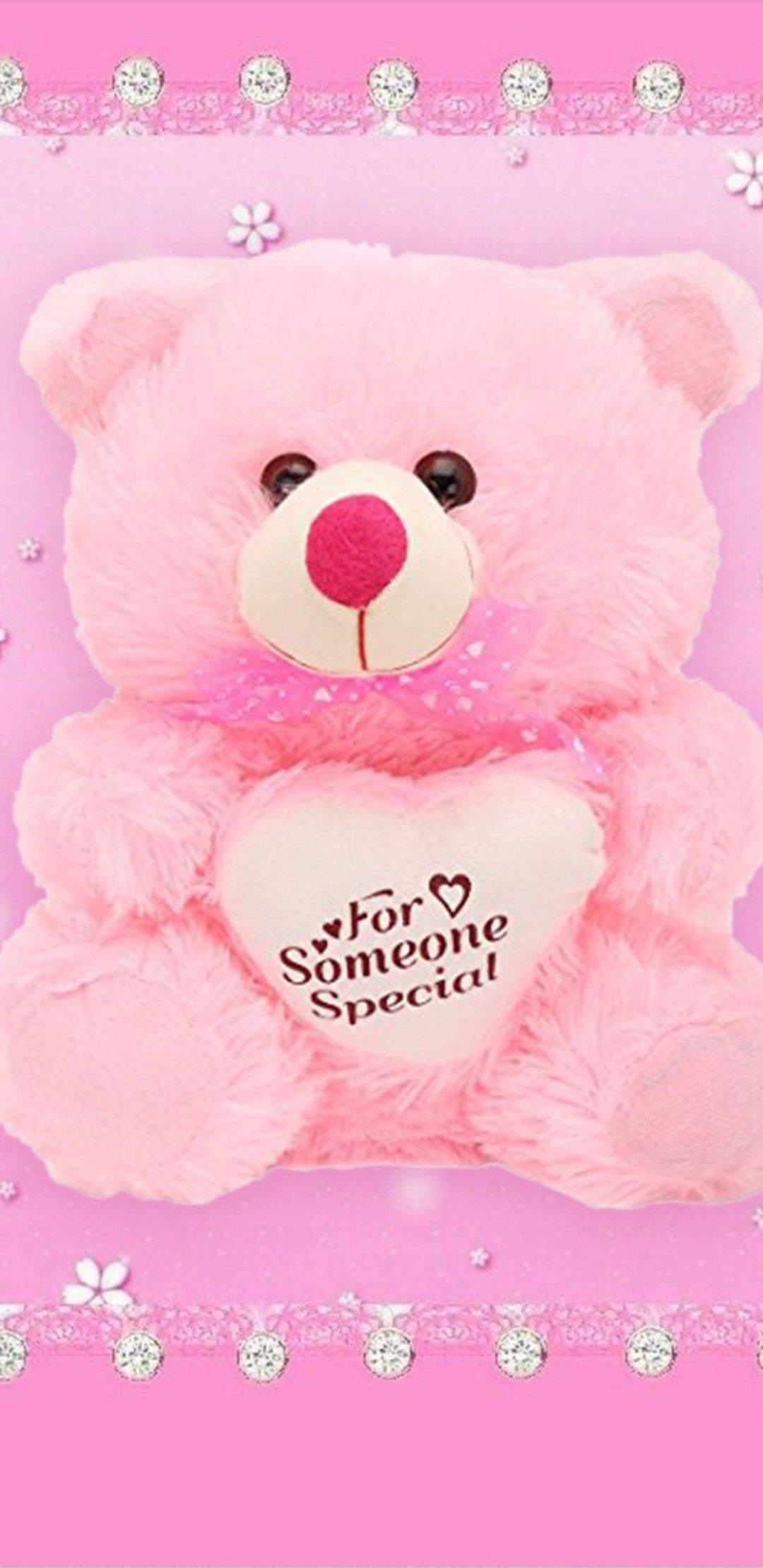 Detail Wallpaper Teddy Bear Pink Nomer 18