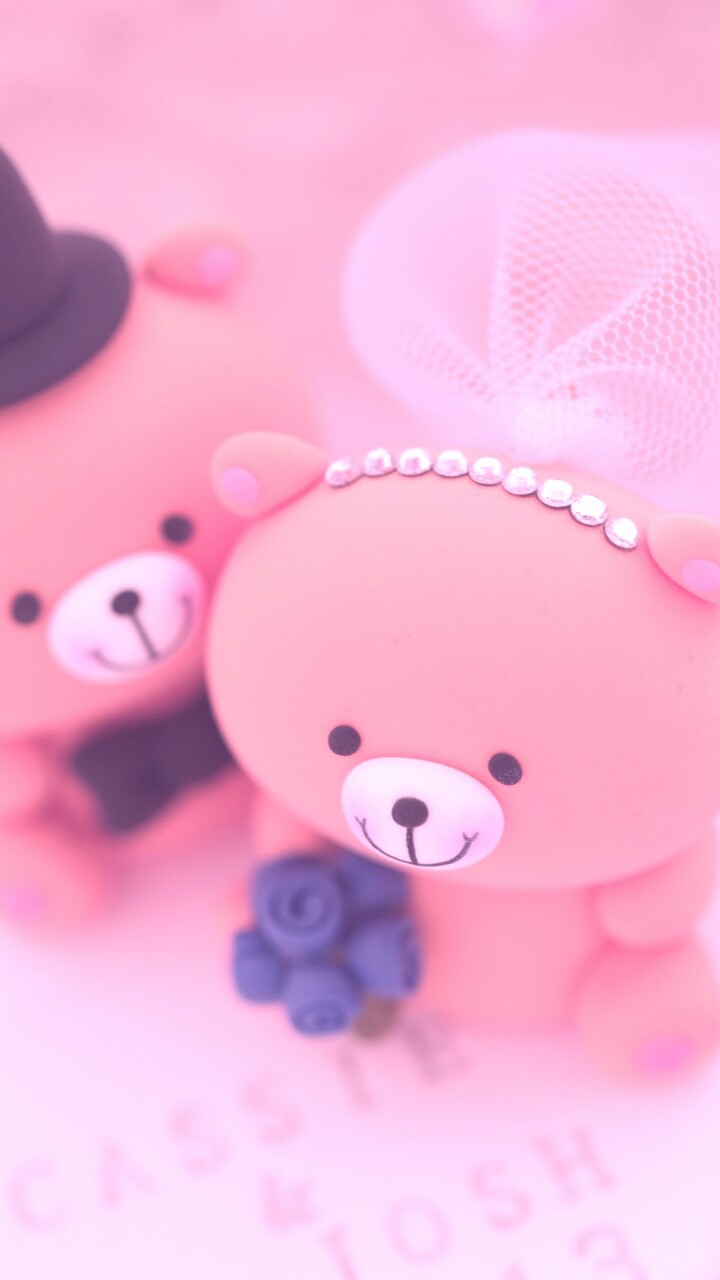 Detail Wallpaper Teddy Bear Pink Nomer 22