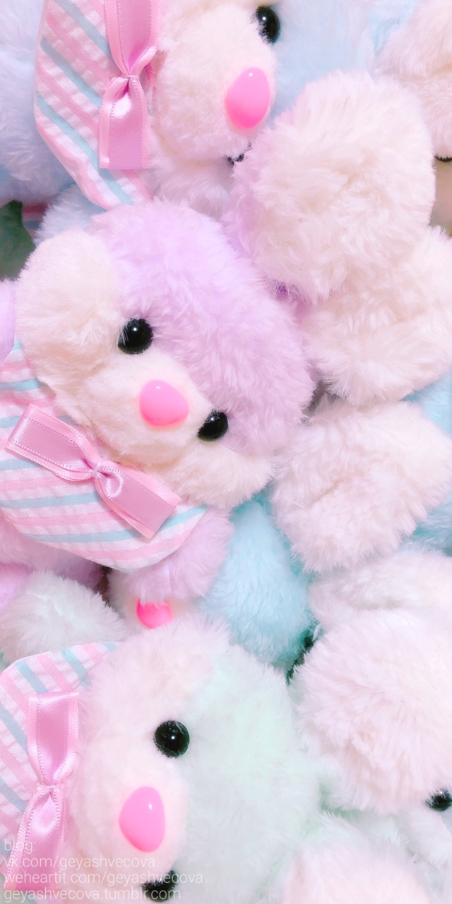 Detail Wallpaper Teddy Bear Pink Nomer 24