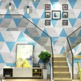 Detail Wallpaper Tembok Warna Biru Nomer 30