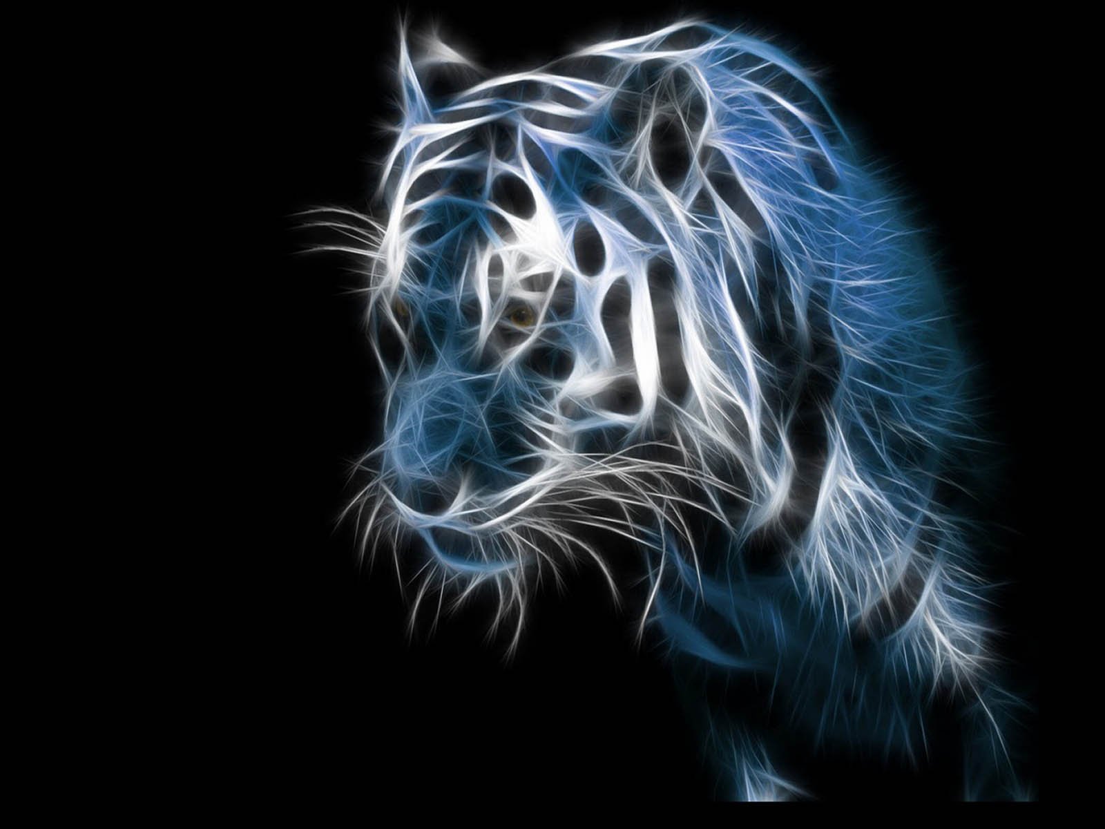 Detail Wallpaper Tiger 3d Nomer 4