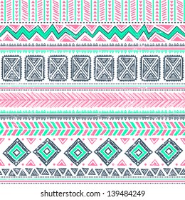 Detail Wallpaper Tribal Garskin Pink Nomer 38