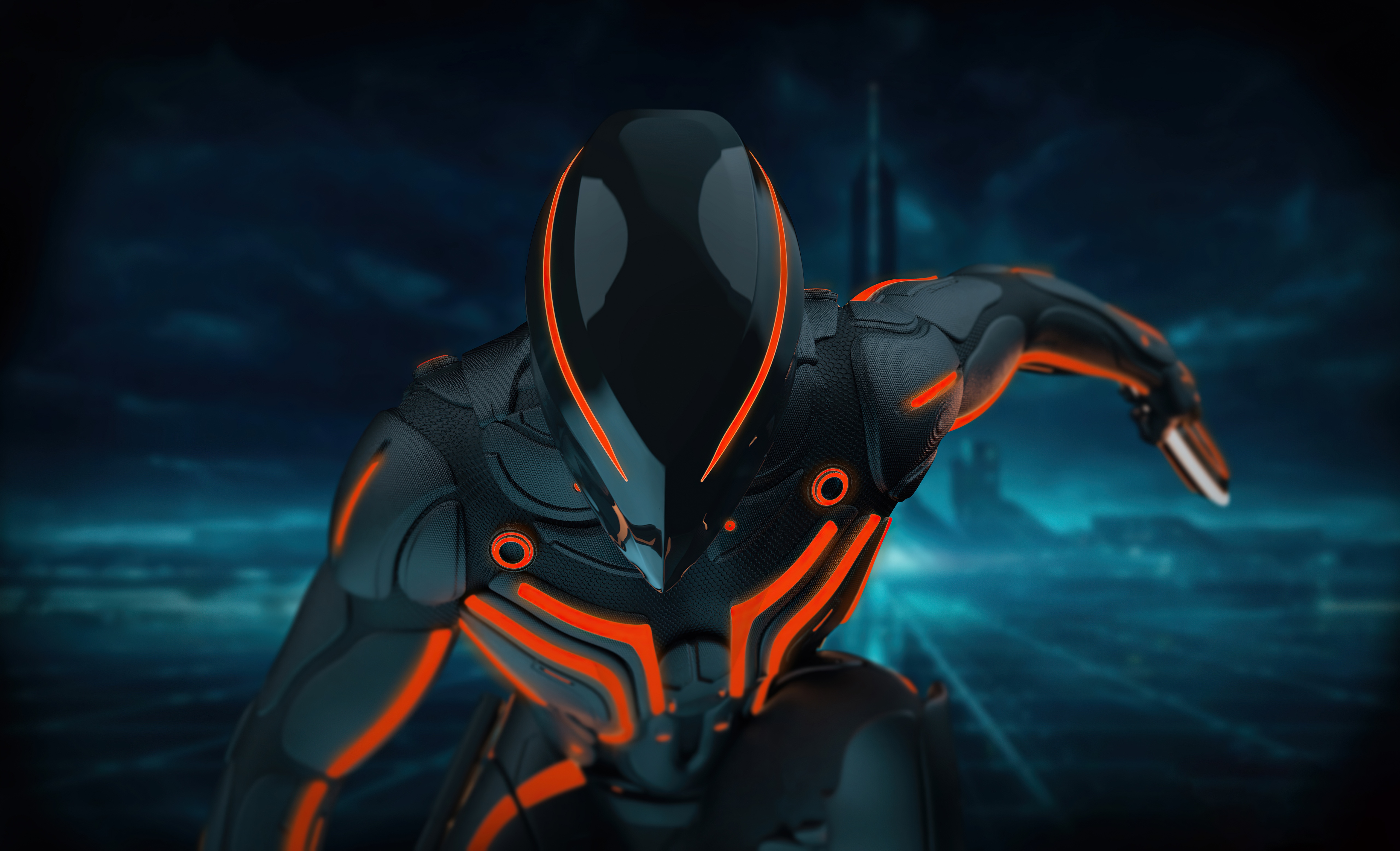 Detail Wallpaper Tron Nomer 25