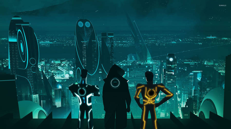 Detail Wallpaper Tron Nomer 8