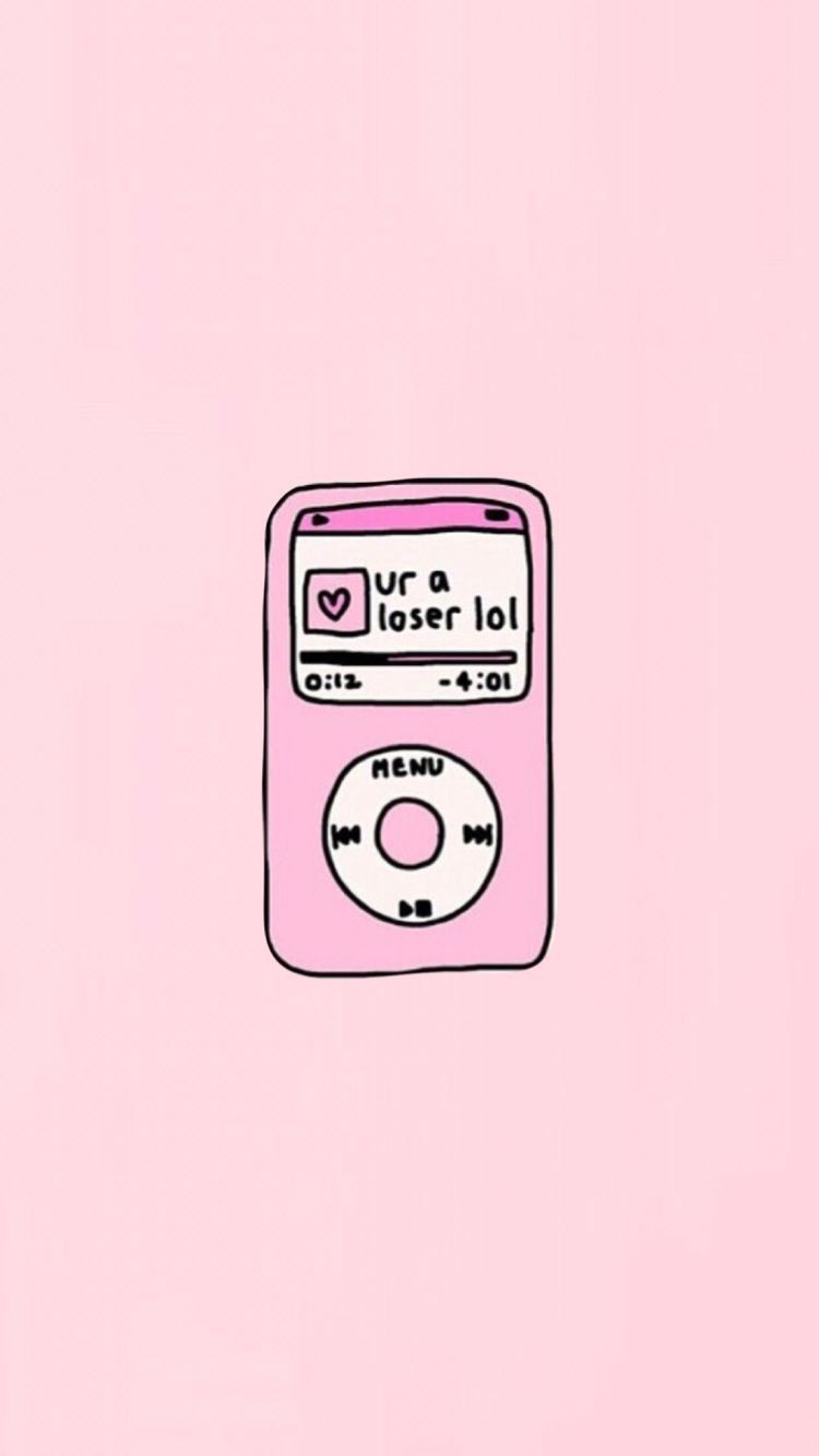Wallpaper Tumblr Cute For Iphone Pink - KibrisPDR
