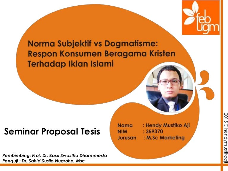 Seminar Proposal Tesis Ppt - KibrisPDR