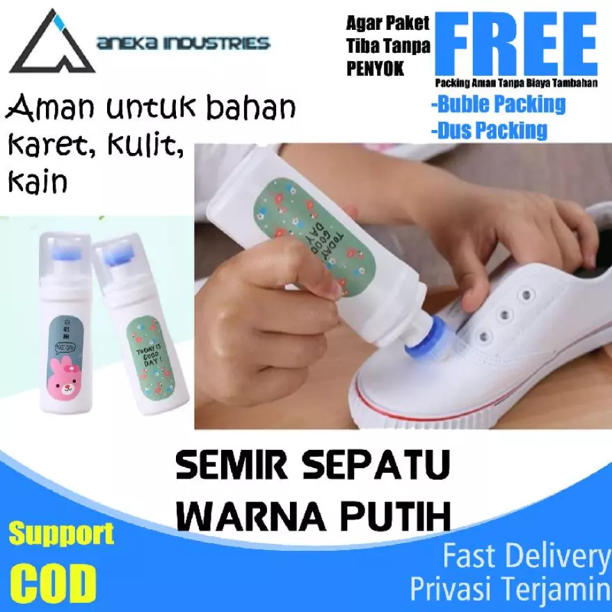 Detail Semir Putih Sepatu Nomer 25