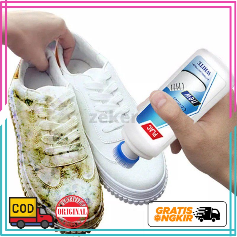 Detail Semir Sepatu Warna Putih Nomer 55