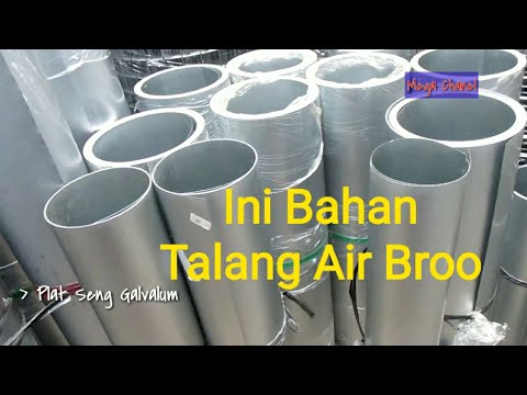 Detail Seng Talang Aluminium Nomer 32