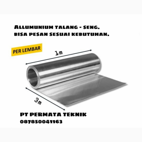 Detail Seng Talang Aluminium Nomer 47