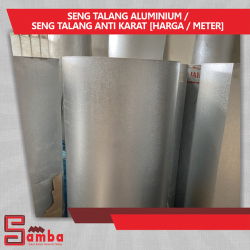 Detail Seng Talang Aluminium Nomer 10