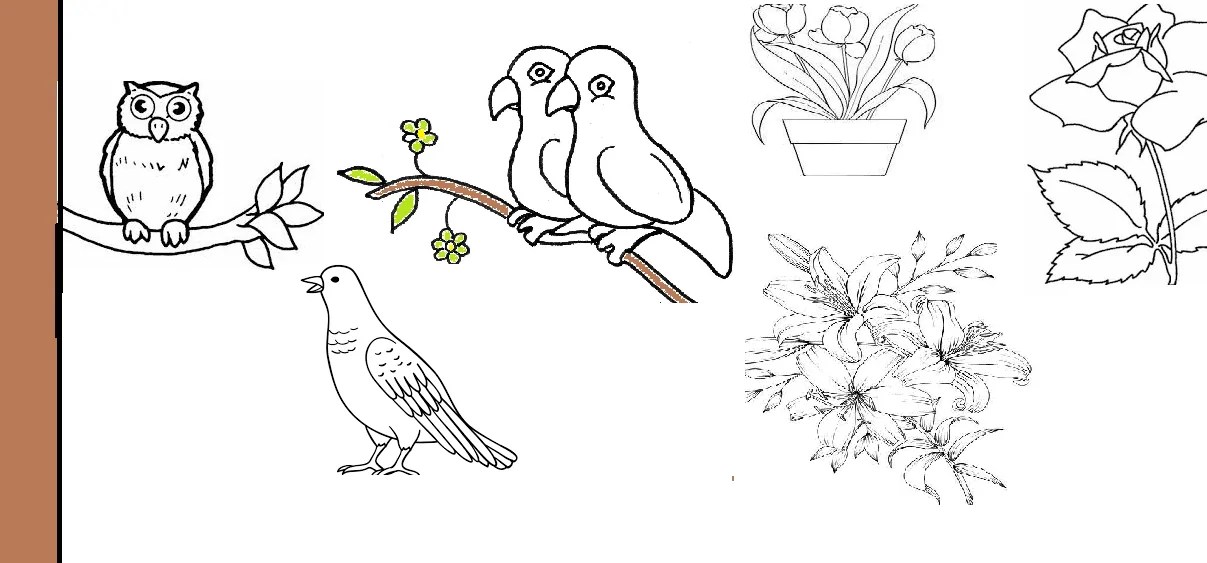 Detail Seni Budaya Gambar Flora Dan Fauna Nomer 3