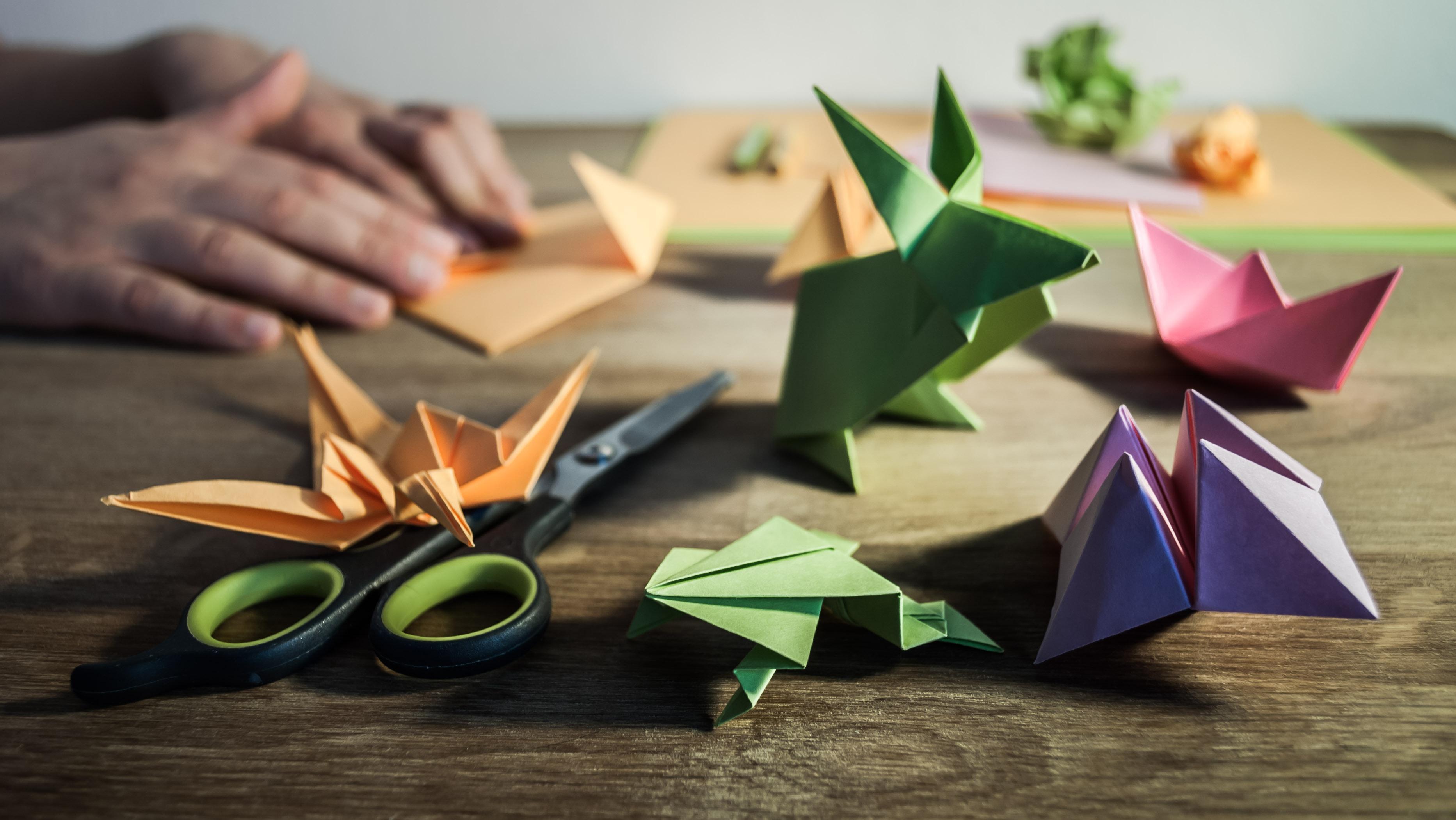 Detail Seni Dari Kertas Origami Nomer 18