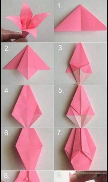 Detail Seni Dari Kertas Origami Nomer 9