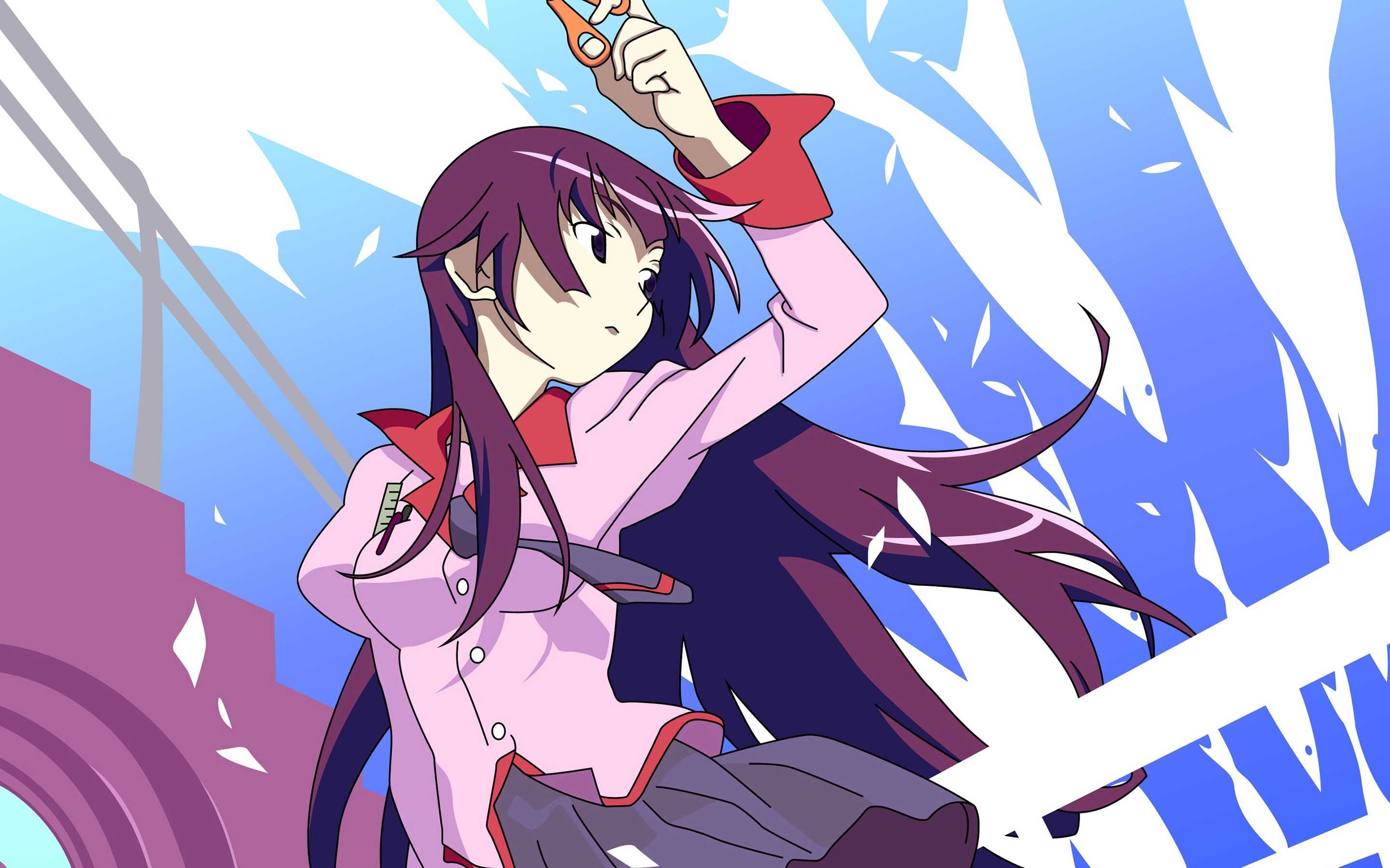 Detail Senjougahara Hitagi Wallpaper Nomer 45