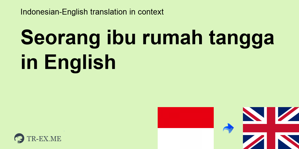 Detail Seorang Ibu Rumah Tangga Nomer 7