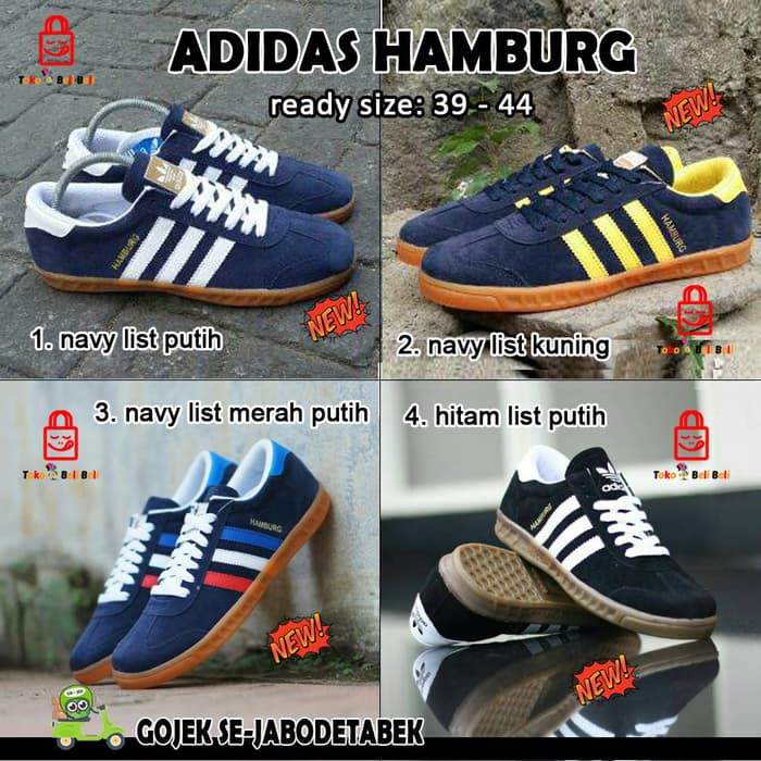 Detail Sepatu Adidas Garis 3 Nomer 44