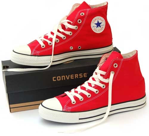 Detail Sepatu All Star Warna Merah Nomer 24