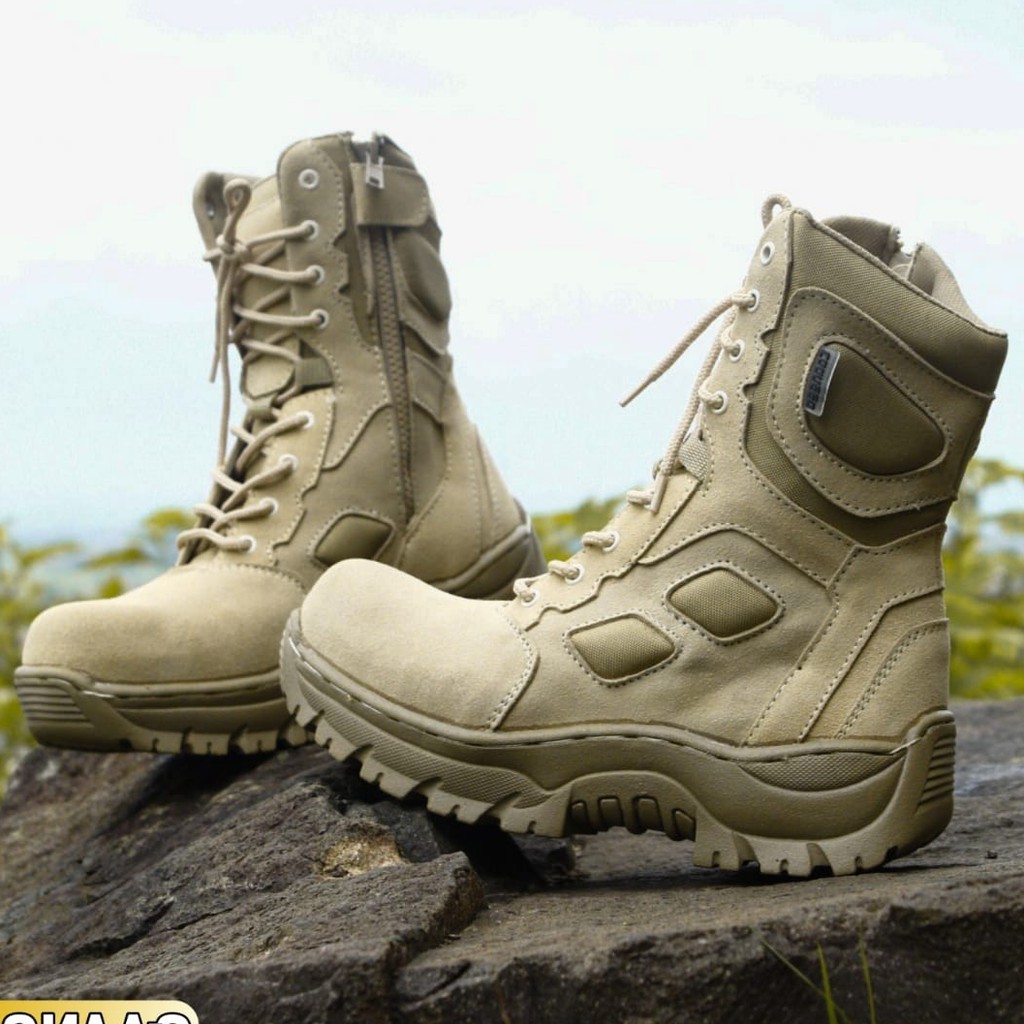 Detail Sepatu Army Gurun Nomer 23