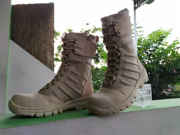 Detail Sepatu Army Gurun Nomer 27