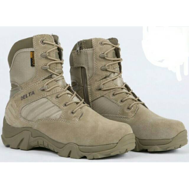 Detail Sepatu Army Gurun Nomer 28