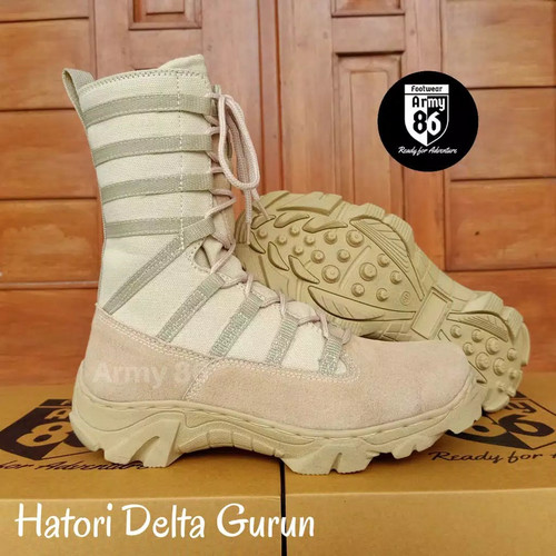 Detail Sepatu Army Gurun Nomer 33