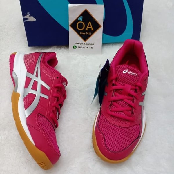 Detail Sepatu Asics Gel Rocket Nomer 24