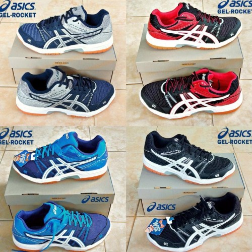 Detail Sepatu Asics Gel Rocket Nomer 29