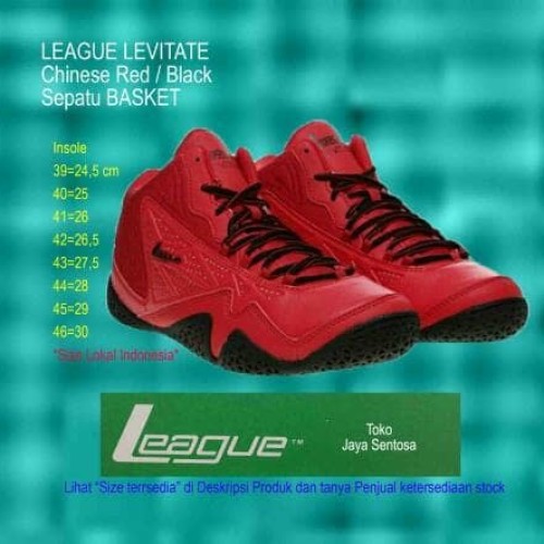 Detail Sepatu Basket League Murah Nomer 21