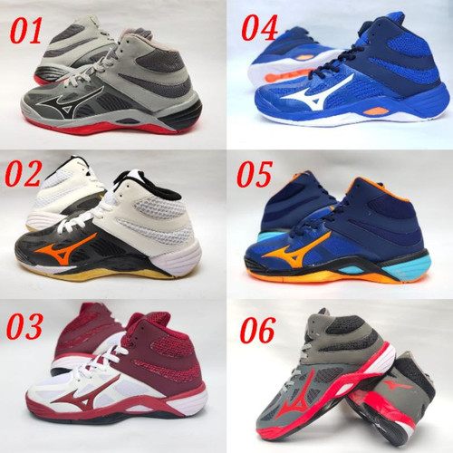 Detail Sepatu Basket Mizuno Nomer 17