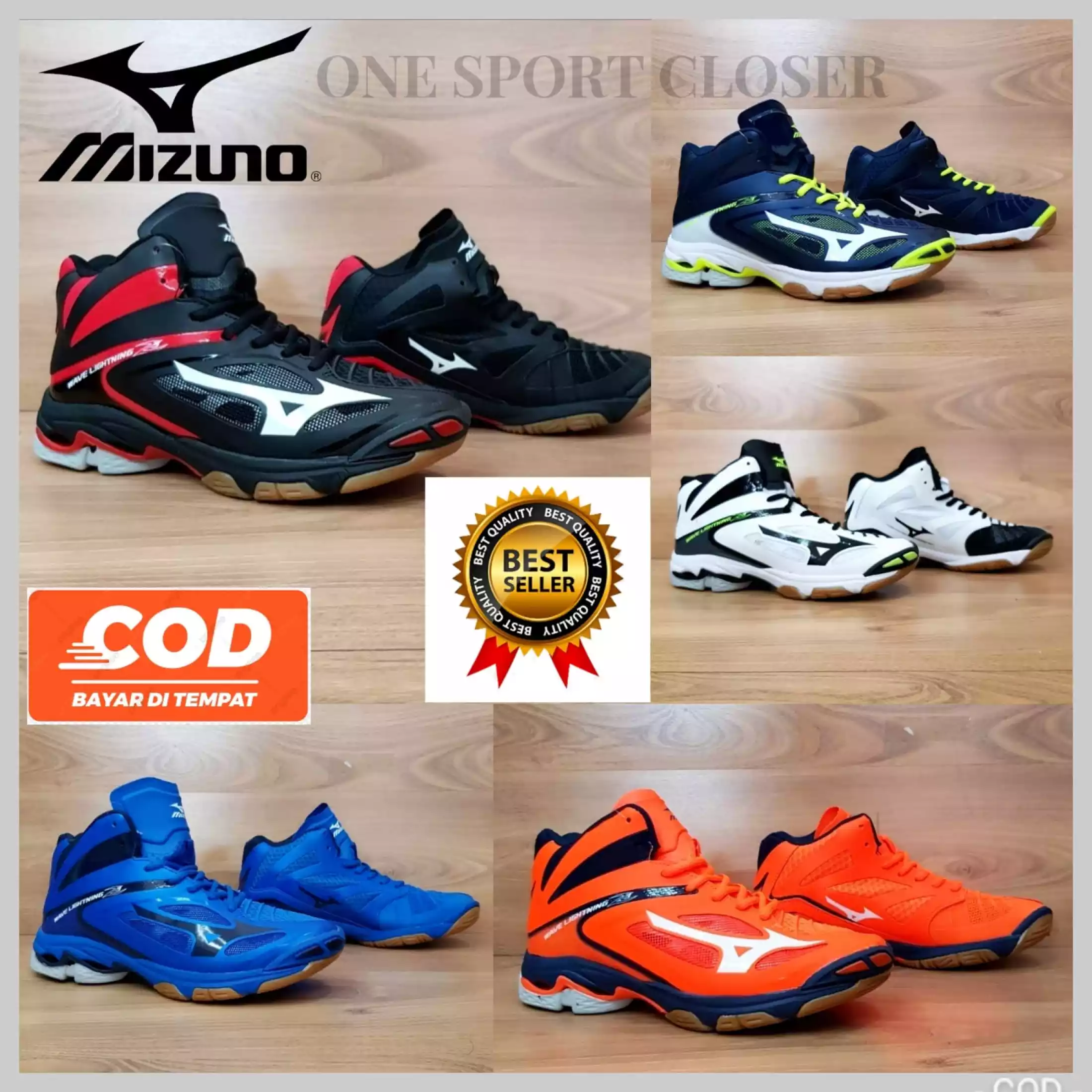 Detail Sepatu Basket Mizuno Nomer 54