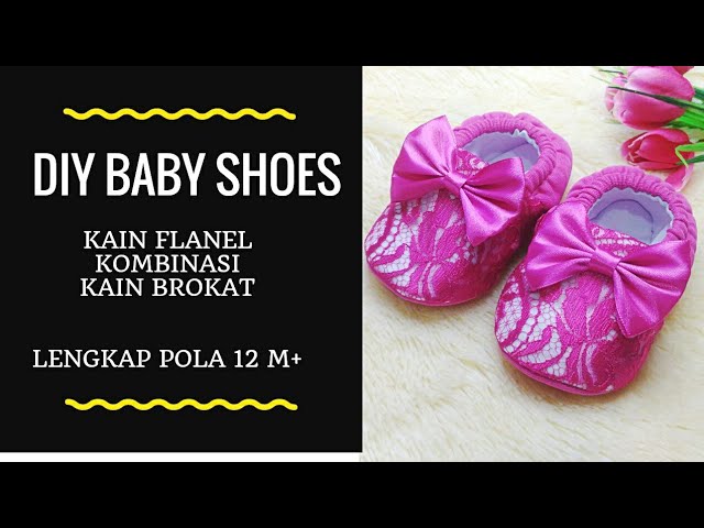 Detail Sepatu Bayi Dari Kain Flanel Nomer 17