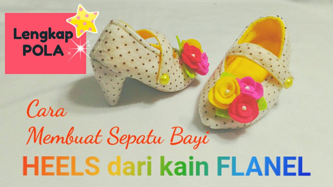 Detail Sepatu Bayi Dari Kain Flanel Nomer 21