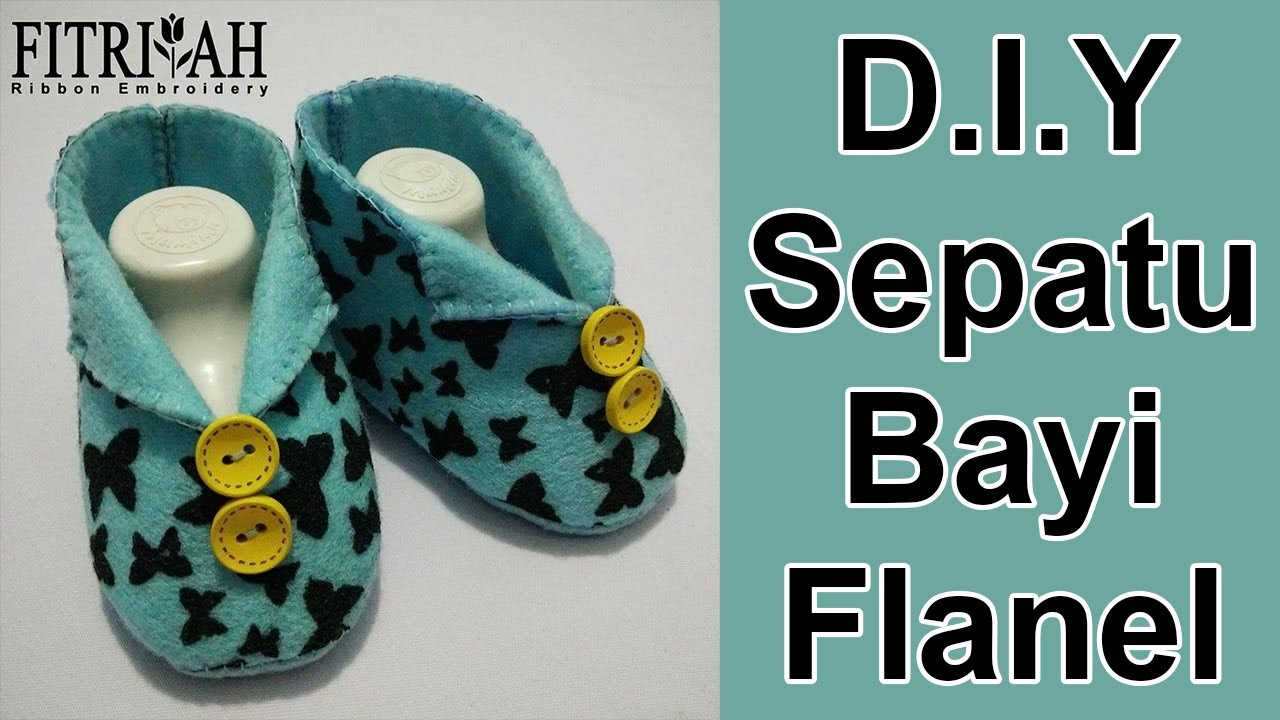 Detail Sepatu Bayi Dari Kain Flanel Nomer 31