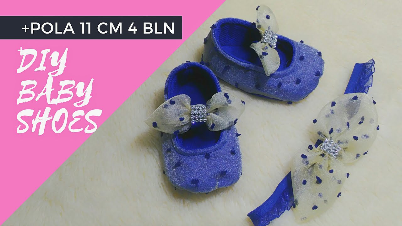 Detail Sepatu Bayi Dari Kain Flanel Nomer 9